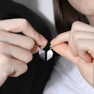Personalized Magnetic Heart Necklace