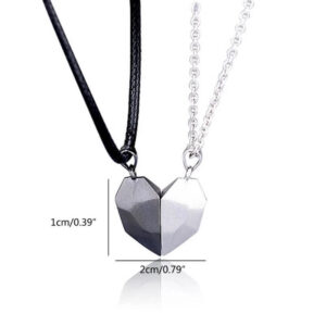 Personalized Magnetic Heart Necklace