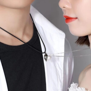 Personalized Magnetic Heart Necklace