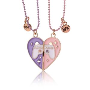 Magnetic Game Pulse Heart BFF Necklaces