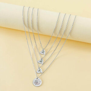 Dandelion Mother-Daughter Matching Necklaces