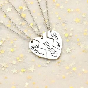 Mother Daughter Necklace Set