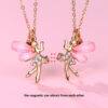 Pixie High-Five: Crystal Wing Magnetic Charm Neckl