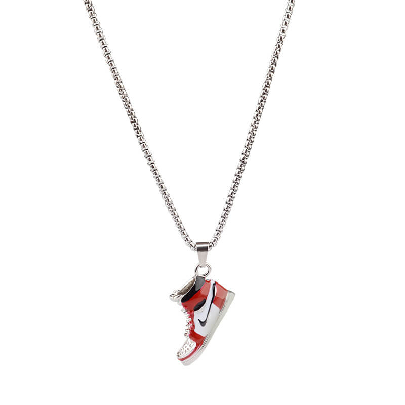 3 Color Punk Shoe Necklaces for Friends
