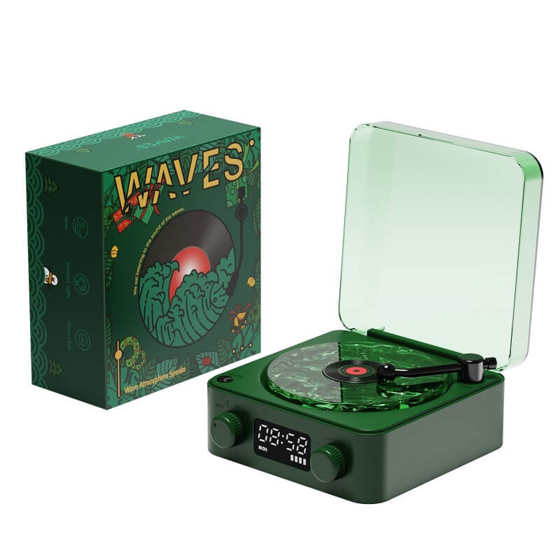 Retro Vintage Vinyl Bluetooth Speaker