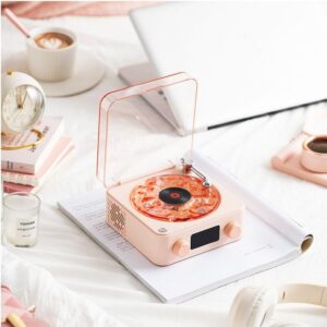Retro Vintage Vinyl Bluetooth Speaker