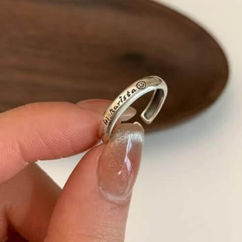 Smile Bring Good Luck Ring