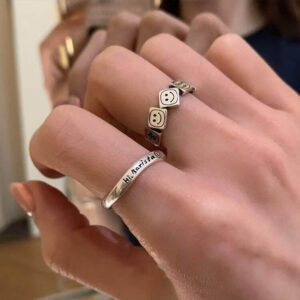Smile Bring Good Luck Ring