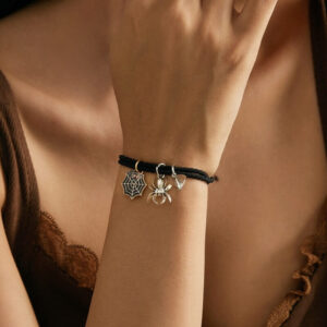 Magnetic BFF Bracelets with Spider Charms