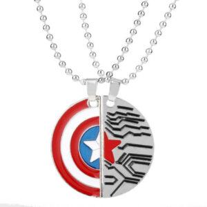 The Avenger Captain Necklaces Set