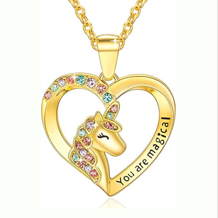 Unicorn Necklace Set