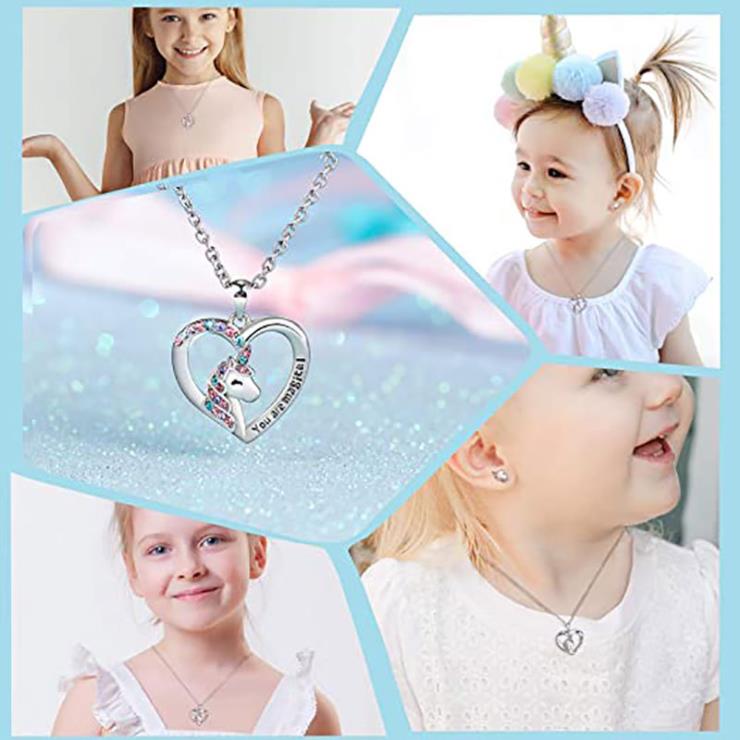 Unicorn Necklace Set