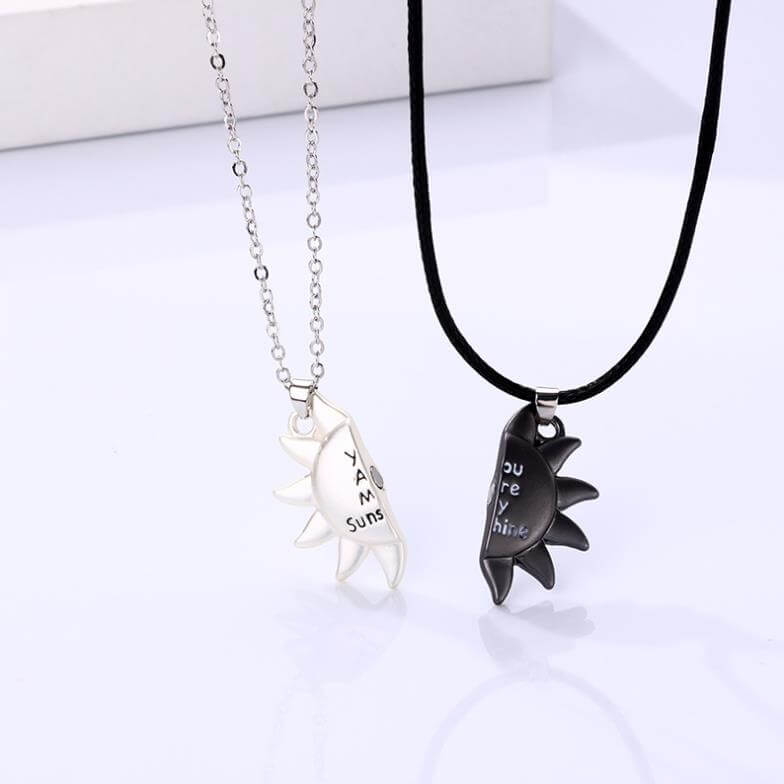 You Are My Sunshine Magnetic Necklace for Best Fri