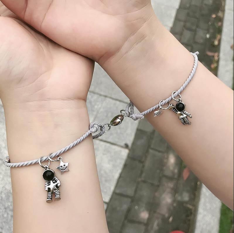 Astronaut Magnetic Best Friend Bracelet