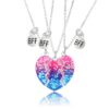 3 Person BFF Necklaces