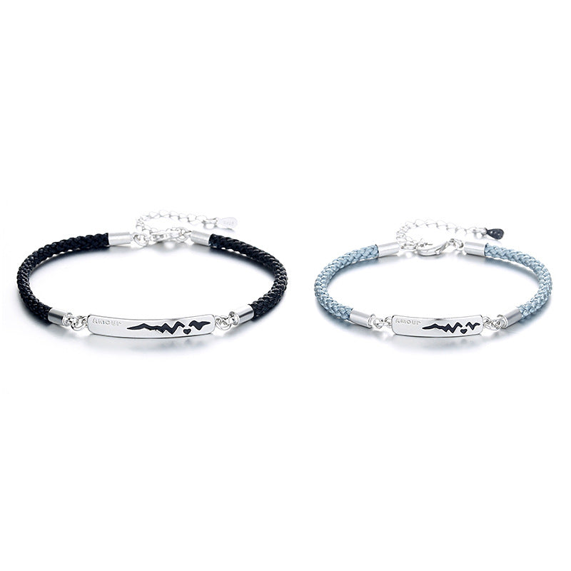 Personalized Engraved Color Changing Couple Bracel