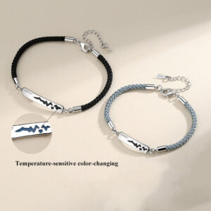 Personalized Engraved Color Changing Couple Bracel