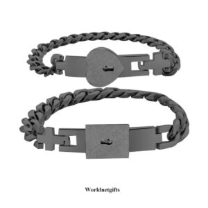 Lock & Key Bracelet for Boyfriend, Girlfriend, Lov