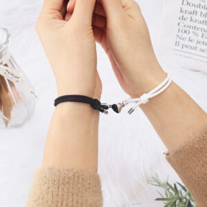 Heart Magnetic Bracelet for Two People