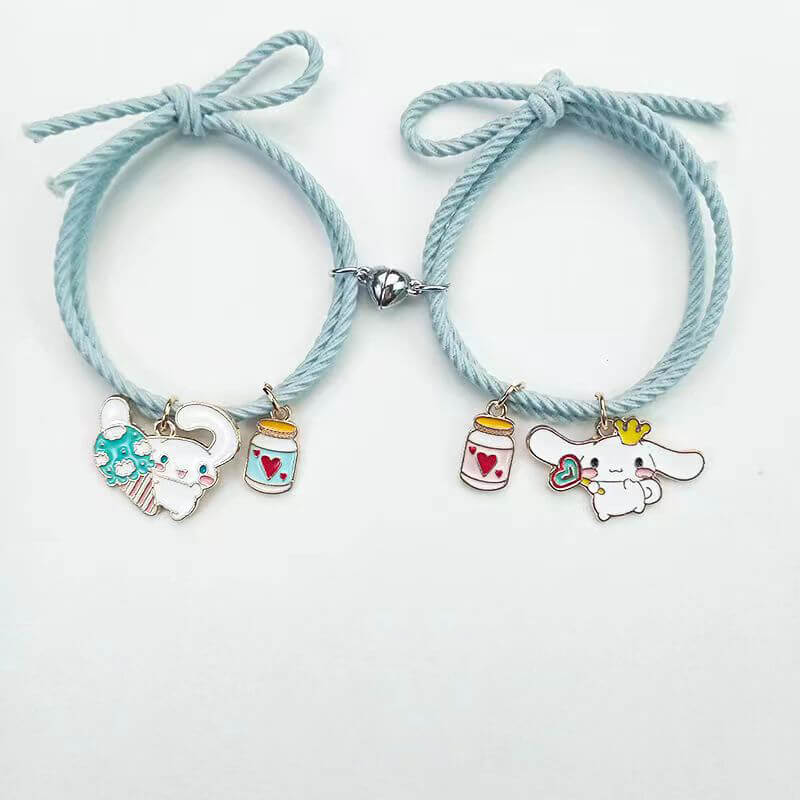2-4 Best Friends Cute Magnetic Friendship Bracelet