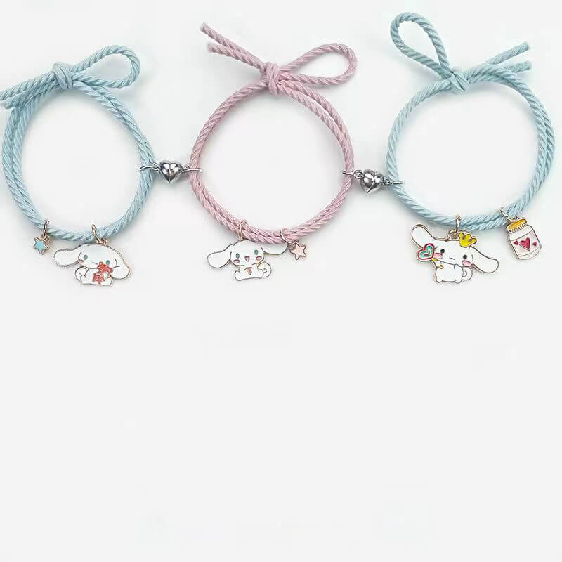 2-4 Best Friends Cute Magnetic Friendship Bracelet