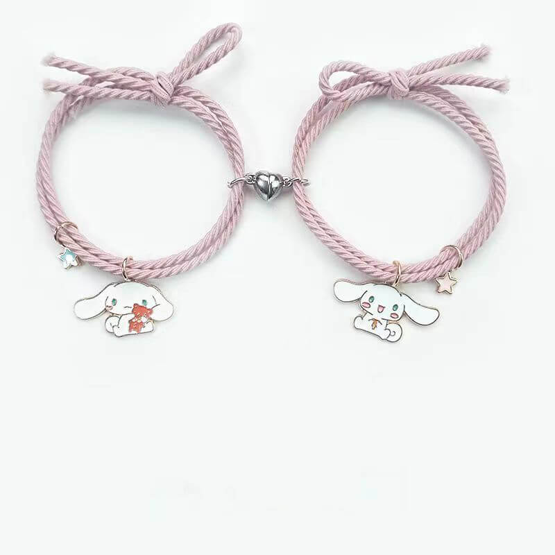 2-4 Best Friends Cute Magnetic Friendship Bracelet