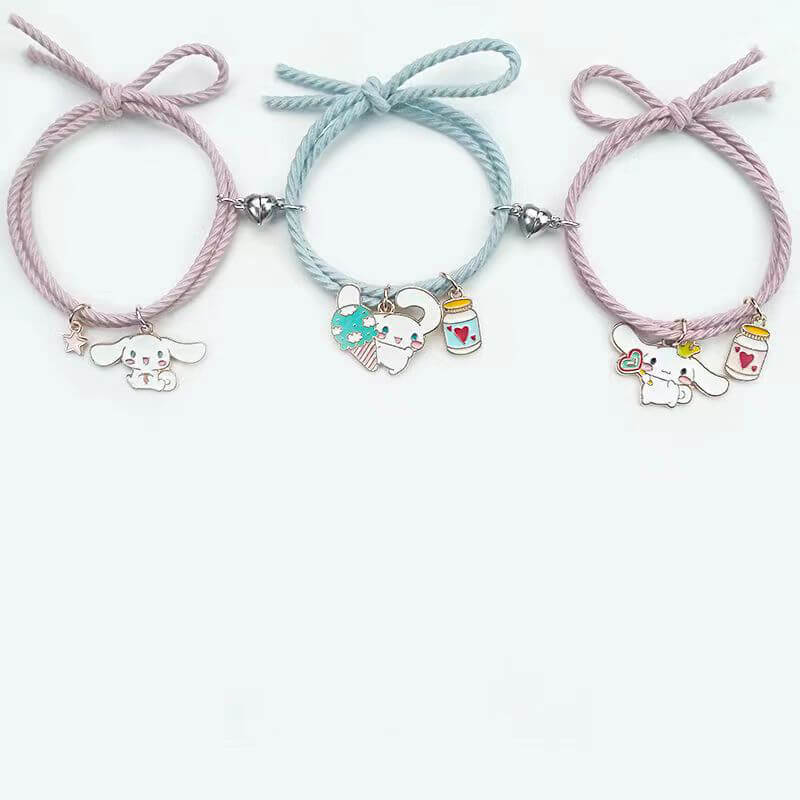2-4 Best Friends Cute Magnetic Friendship Bracelet