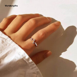 Heartbeat Rings For Couples