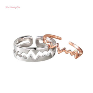 Heartbeat Rings For Couples