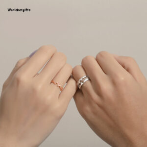 Heartbeat Rings For Couples