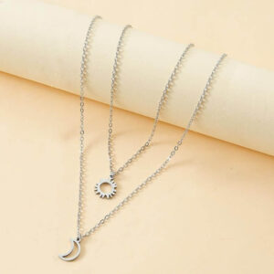 Sun Moon and Star Friendship Necklaces