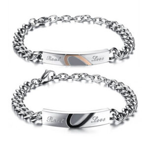 Half Heart Matching Bracelets for Boyfriend and Gi