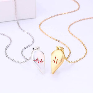 Heartbeat Necklace Magnetic