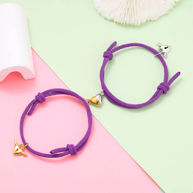 Half Heart Bracelets for Couples