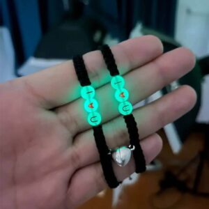 I Love U Bracelet (two pieces)