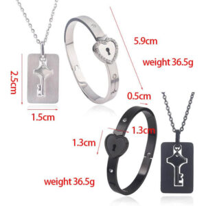 Lock and Key Jewelry for Couples