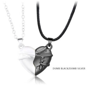 Magnetic Heart Necklace for Couples