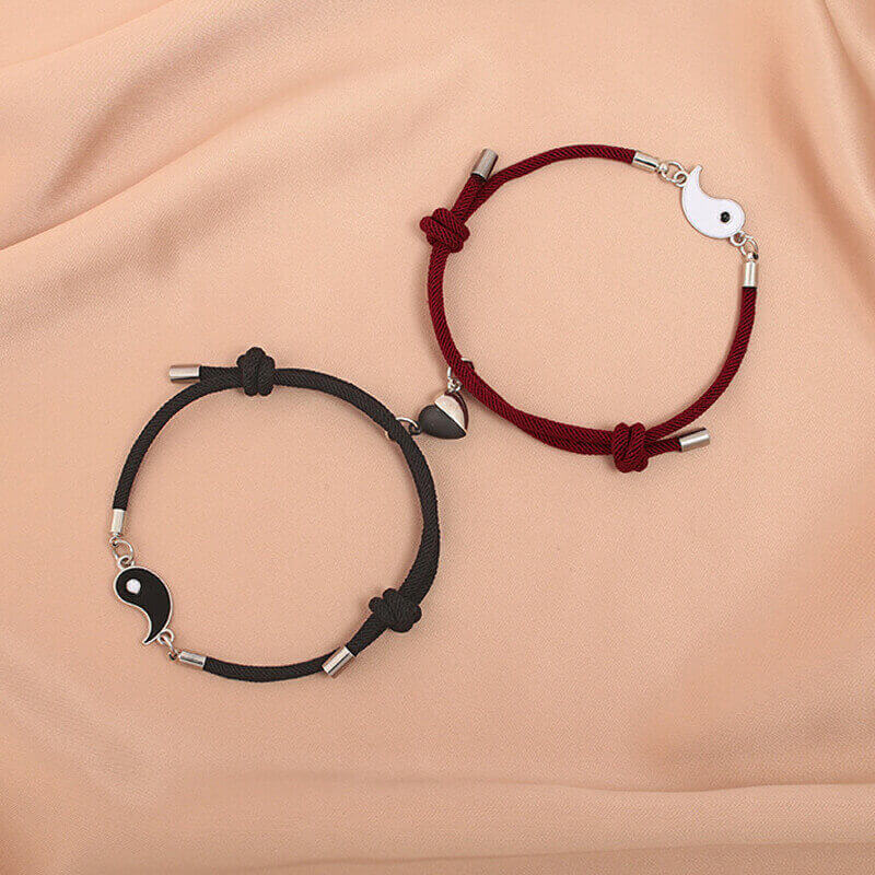 Magnetic Yin and Yang Bracelet
