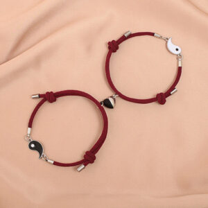 Magnetic Yin and Yang Bracelet