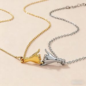 Pinkie Promise Couple Necklaces - Matching Jewelry