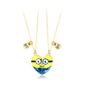 Minion best friend necklace