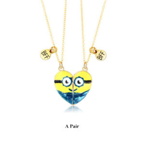 Minion best friend necklace