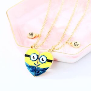 Minion best friend necklace