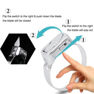 Self Defense Hidden Knife Ring Outdoor Multi-fucti