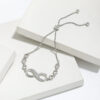 Diamond Infinity Bracelet