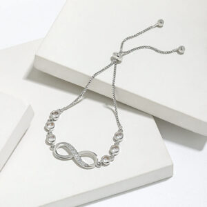 Diamond Infinity Bracelet