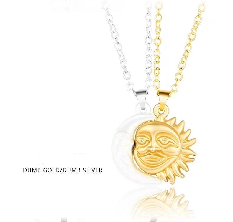 Sun and Moon BFF Necklaces