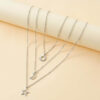 Sun Moon and Star Friendship Necklaces