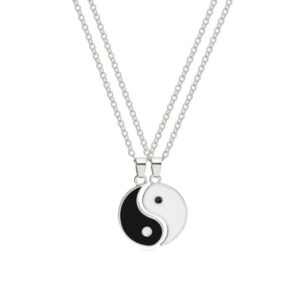 Yin Yang Necklace & Bracelet Set