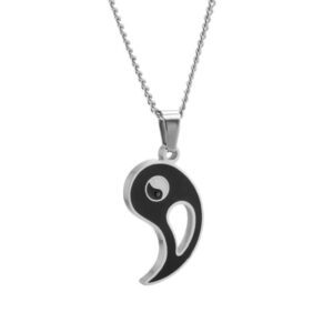 Yin Yang Necklace & Bracelet Set